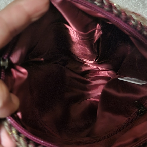 Colorful glittery woolen crossbody - Picture 3 of 6